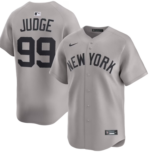 Aaron Judge New York Yankees Nike Road Limited Player Jersey - Gray