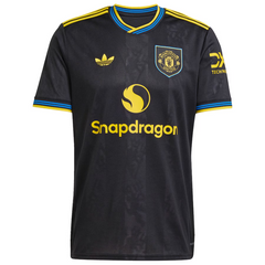 Bruno Fernandes Manchester United adidas 2025/26 Third Player Jersey - Black Adidas