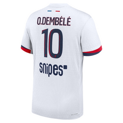 PSG Dri-FIT ADV Away Match Shirt 2025-26 with O. Dembélé 10 printing