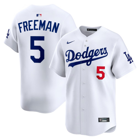 Freddie Freeman Los Angeles Dodgers Nike Home Limited Player Jersey - White