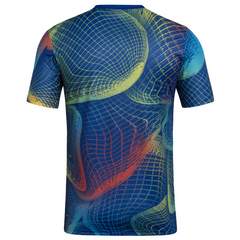 LA Galaxy adidas 2025 United We Play AEROREADY Pre-Match Top - Blue Adidas