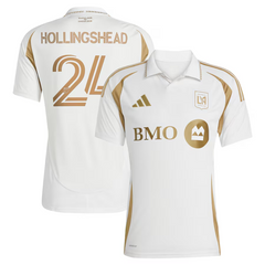 Ryan Hollingshead LAFC 2025 Secondary Player Jersey - White