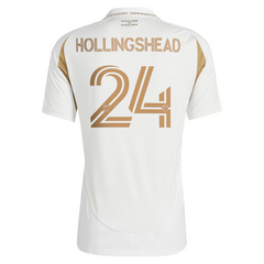Ryan Hollingshead LAFC 2025 Secondary Player Jersey - White