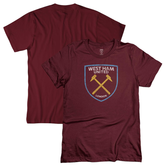 West Ham United 1863FC Color Badge T-Shirt - Claret