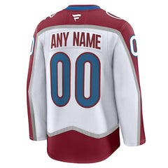 Fanatics Colorado Avalanche Away Premium Custom Jersey
