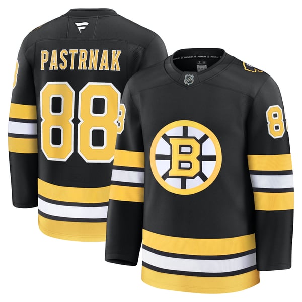 Fanatics David Pastrnak Boston Bruins Home Premium Player Jersey