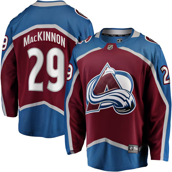 Fanatics Nathan MacKinnon Colorado Avalanche Home Breakaway Jersey