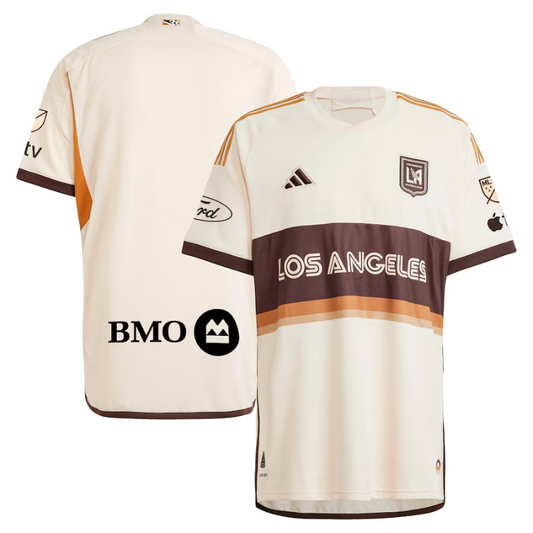 adidas LAFC Tan 2024 Archive Authentic Jersey Adidas