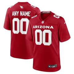 Arizona Cardinals Nike Custom Game Jersey - Cardinal