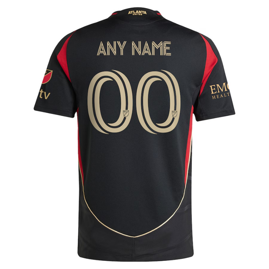 Atlanta United FC adidas 2025 The Connector Authentic Custom Jersey - Black