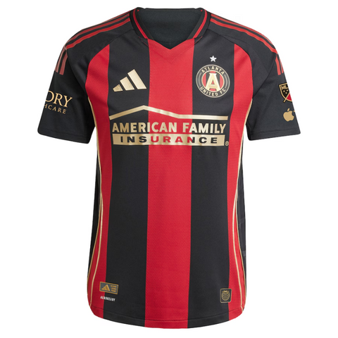 Atlanta United FC adidas 2025 The Connector Authentic Custom Jersey - Black