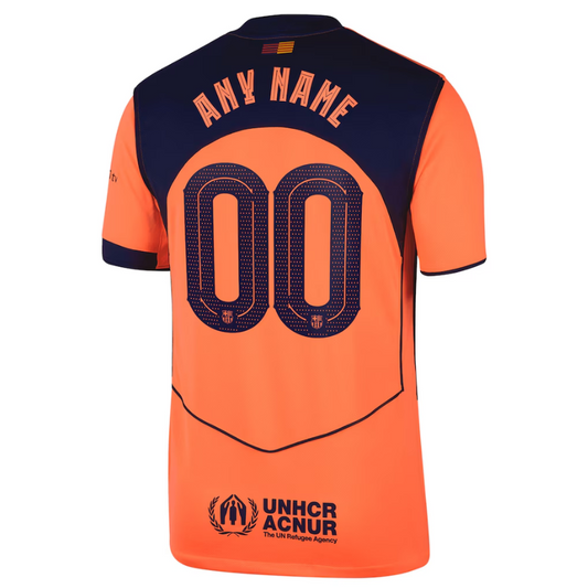 Barcelona Nike 2025/26 Third Jersey - Orange