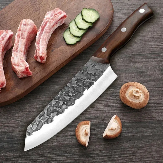 Japanese Chef’s Knife – Stainless Steel Butcher Knife for Meat, Fish & Vegetables- Blades Knives™