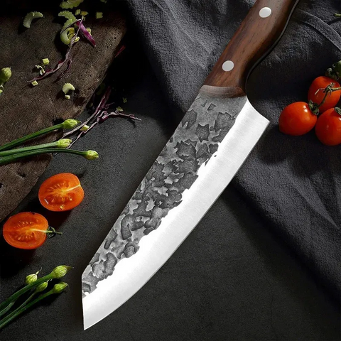 Japanese Chef’s Knife – Stainless Steel Butcher Knife for Meat, Fish & Vegetables
