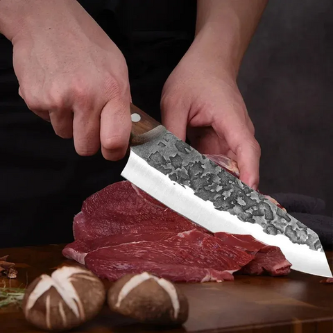 Japanese Chef’s Knife – Stainless Steel Butcher Knife for Meat, Fish & Vegetables