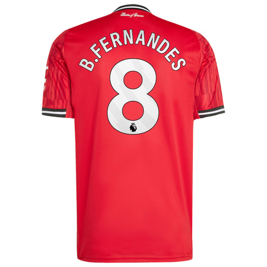 Bruno Fernandes Manchester United adidas Home 2025/26 Player Jersey - Red Adidas