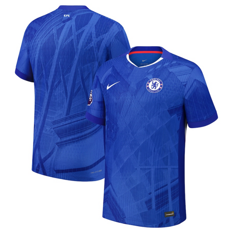 Chelsea Nike 2025/26 Home Authentic Jersey with Patch - Blue Nike