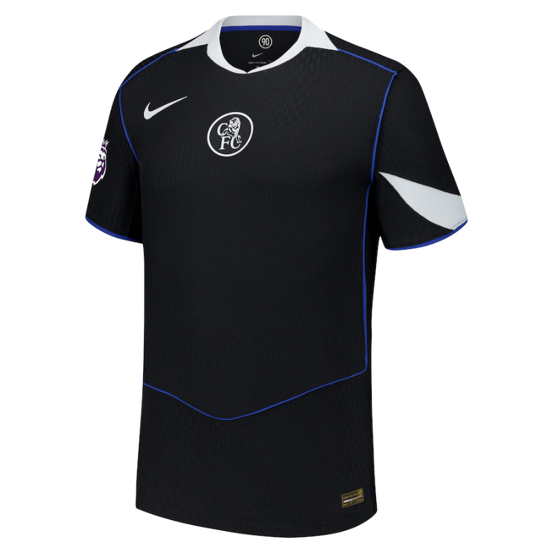 Chelsea Nike 2025/26 Third Authentic Jersey with Patch - Black Nike