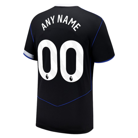 Chelsea Nike 2025/26 Third Custom Jersey - Black Nike
