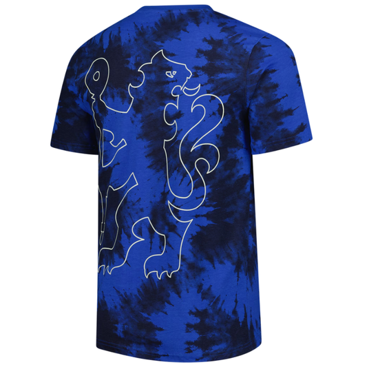 Chelsea Sport Design Sweden Relaxed Time Out Tie-Dye T-Shirt - Royal
