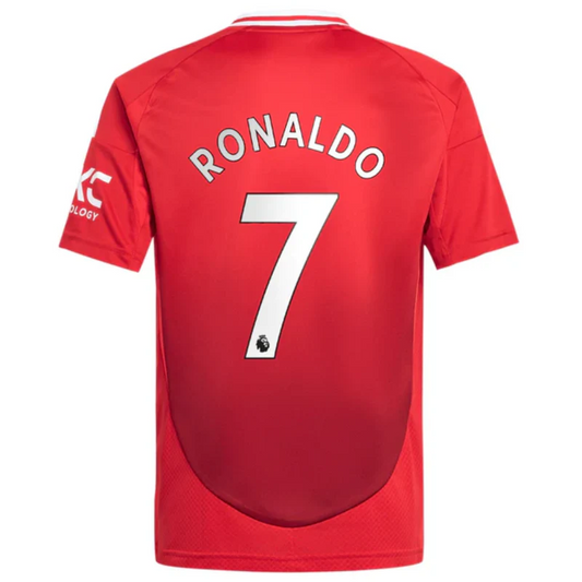 Cristiano Ronaldo 7 Manchester United adidas 2024/25 Home Player Jersey - Red Adidas