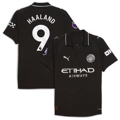 Erling Haaland Manchester City Youth 2025/26 Home Player Jersey - Sky Blue