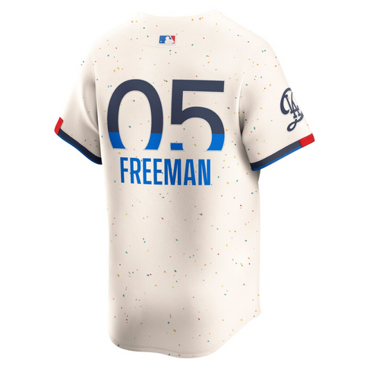 Freddie Freeman Los Angeles Dodgers Nike City Connect Limited Player Jersey - Cream