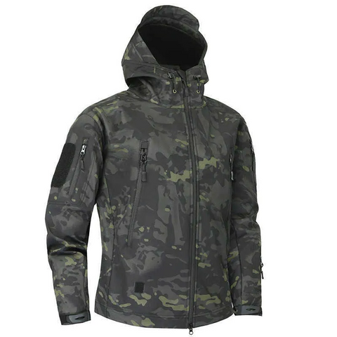 Men's Hiking Army Jackets Men Camouflage Autumn Winter Skin Soft Shell Waterproof Jacket Windbreaker For Hunting Camping - Shipp Limited™