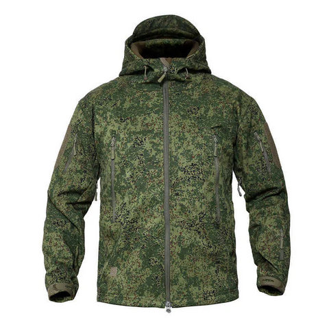 Men's Hiking Army Jackets Men Camouflage Autumn Winter Skin Soft Shell Waterproof Jacket Windbreaker For Hunting Camping - Shipp Limited™