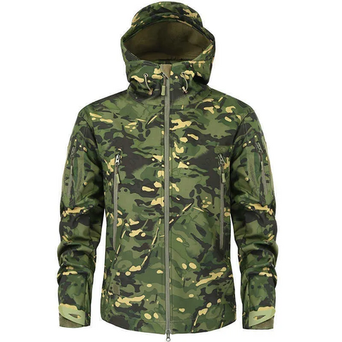 Men's Hiking Army Jackets Men Camouflage Autumn Winter Skin Soft Shell Waterproof Jacket Windbreaker For Hunting Camping - Shipp Limited™