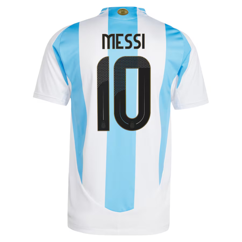 Lionel Messi Argentina National Team Adidas 2024 Home Authentic Player Jersey - White Adidas