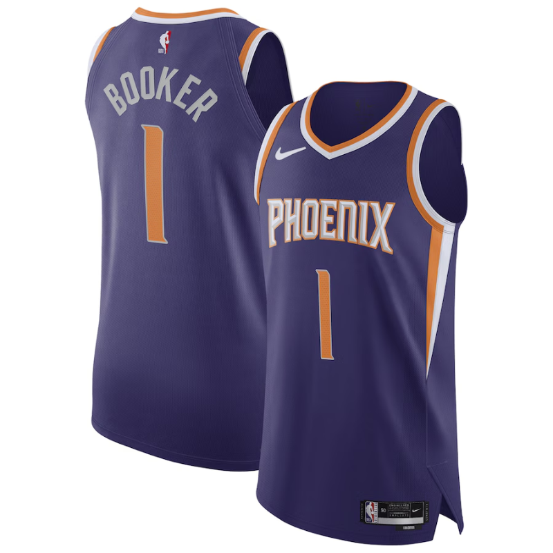 NBA Devin Booker Phoenix Suns Brand Player Jersey - Statement Edition - Black