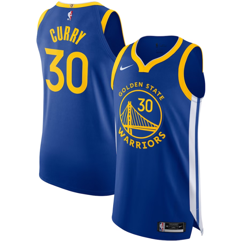 NBA Stephen Curry Golden State Warriors Jersey - Royal -