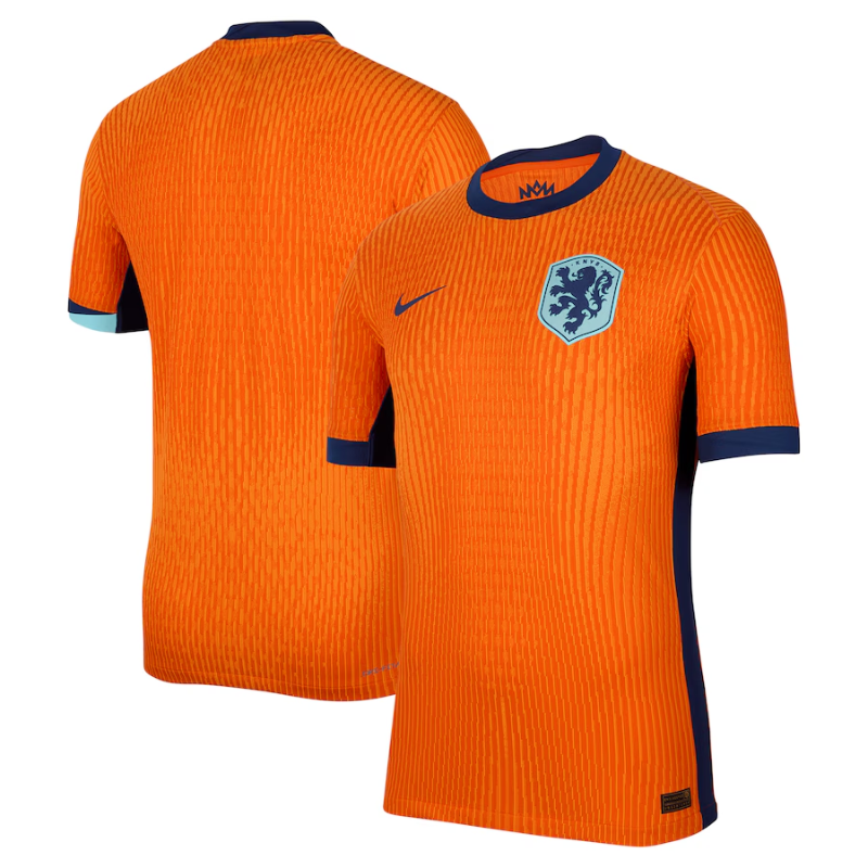 Netherlands National Team 2024 Home Blank Jersey - Orange