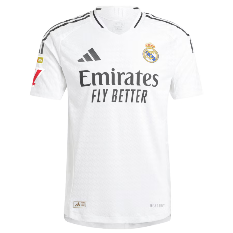 Kylian Mbappé Real Madrid 2024/25 Home Player Jersey - White