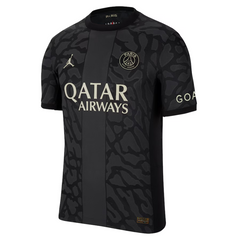 Jordan Brand Achraf Hakimi Paris Saint-Germain Anthracite 2023/24 Third Match Player Jersey Brand