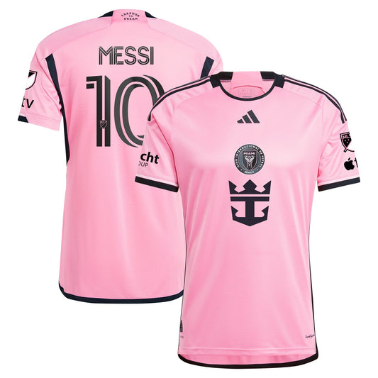 Lionel Messi Inter Miami CF adidas 2024 2getherness Authentic Player Jersey - Pink Adidas