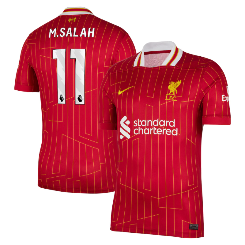 Mohamed Salah Liverpool 2024/25 Third Jersey - White