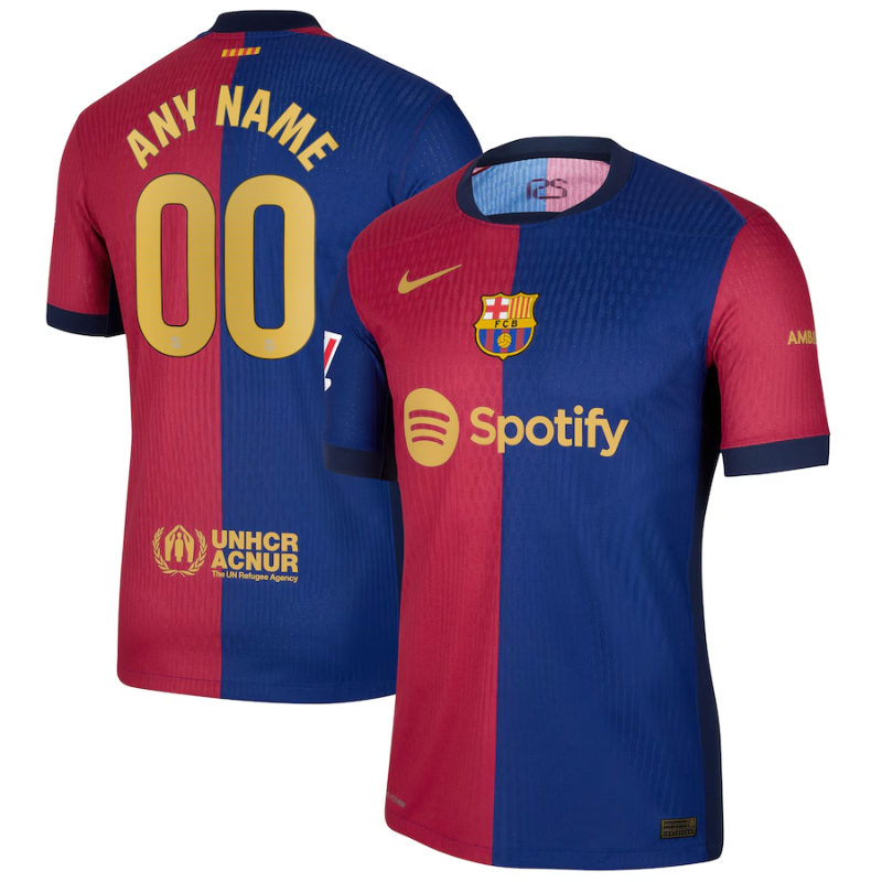 Barcelona Nike 2024/25 Home Authentic Custom Jersey - Royal Nike