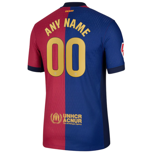 Barcelona Nike 2024/25 Home Authentic Custom Jersey - Royal Nike
