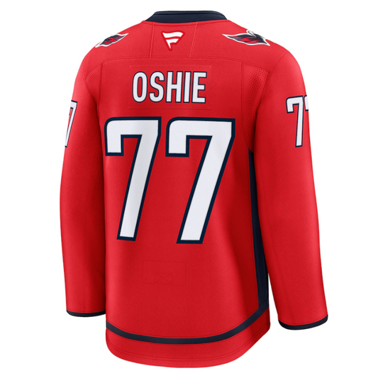 TJ Oshie Washington Capitals Fanatics Home Premium Jersey - Red Fanatics