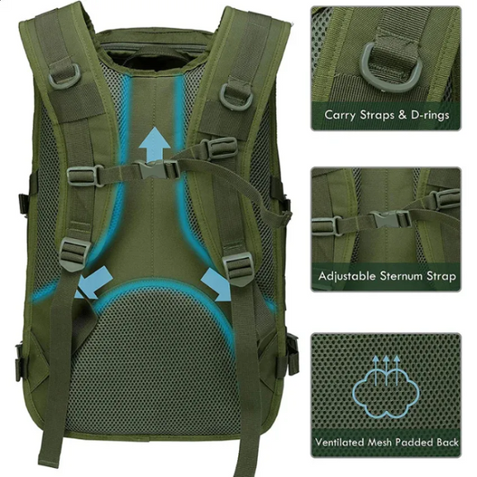 Military Tactics Backpack 40 Liters for Camping Outdoor Hiking Sports - Shipp Limited™