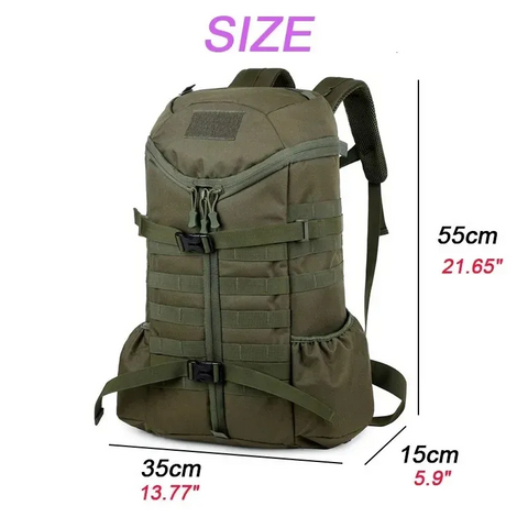 40L Fishing Hunting Camping Backpack Waterproof Tactical Outdoor Rucksacks - Shipp Limited™