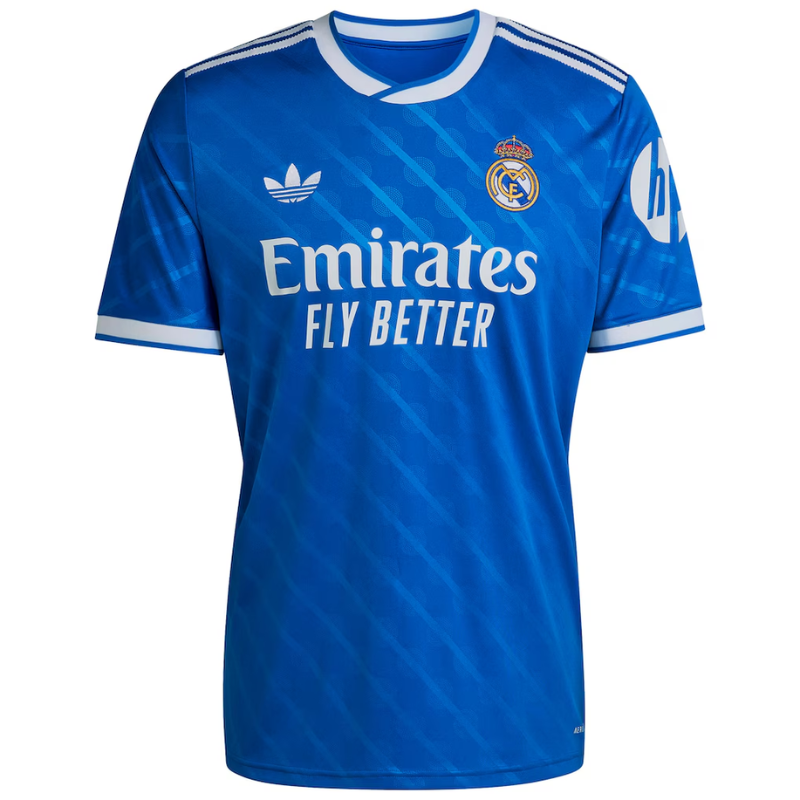 Vinicius Junior Real Madrid adidas 2025/26 Third Player Jersey - Blue Adidas