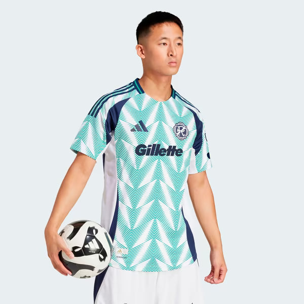 adidas New England Revolution 2025 Eastern White Pine Authentic Jersey