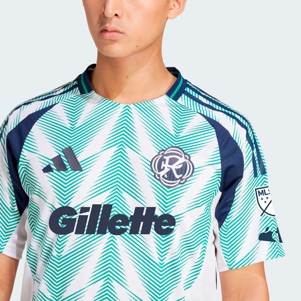 adidas New England Revolution 2025 Eastern White Pine Authentic Jersey
