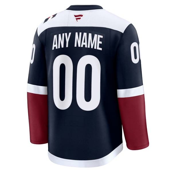Fanatics Colorado Avalanche Alternate Premium Custom Jersey