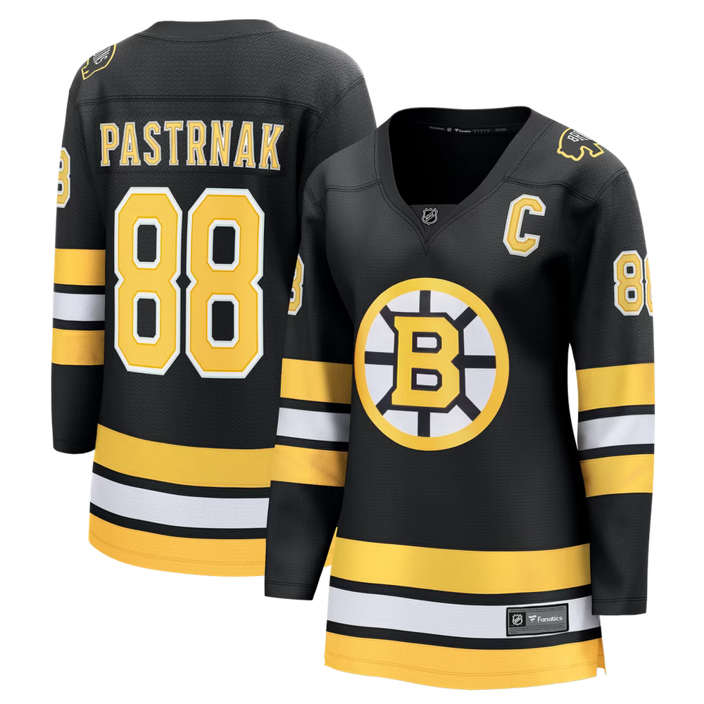 Fanatics David Pastrnak Boston Bruins Women's Home Breakaway Jersey