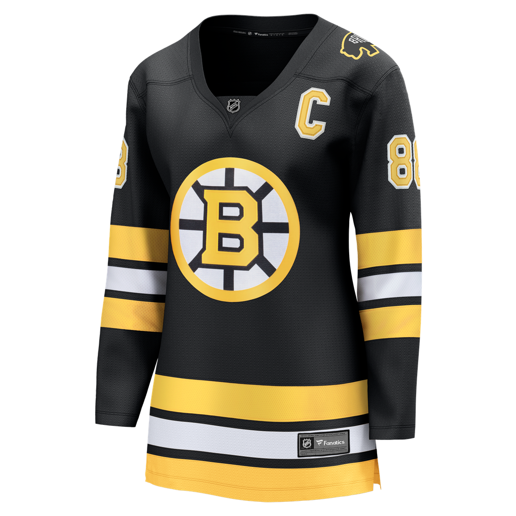 Fanatics David Pastrnak Boston Bruins Women's Home Breakaway Jersey