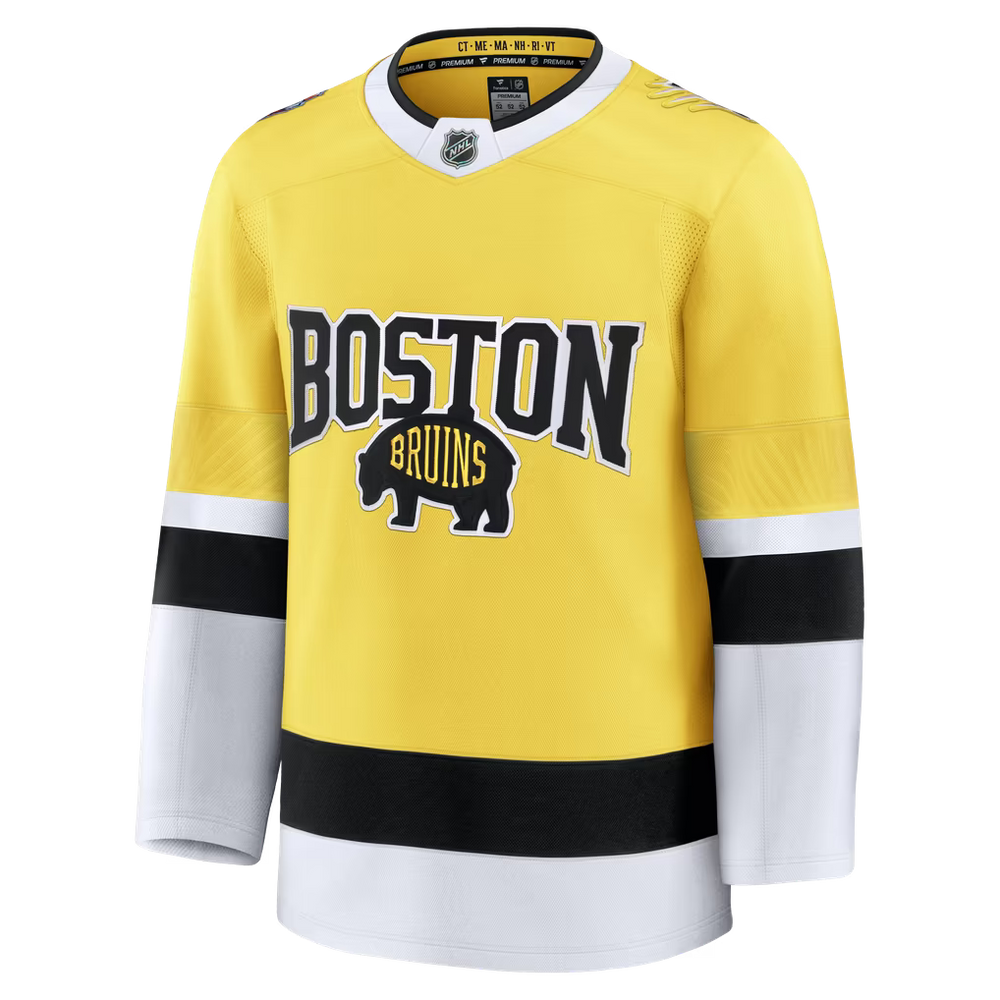 Fanatics Boston Bruins 2026 NHL Stadium Series Premium Custom Jersey